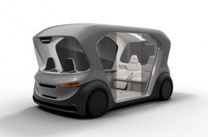 Bosch представил новый беспилотний электро-шаттл