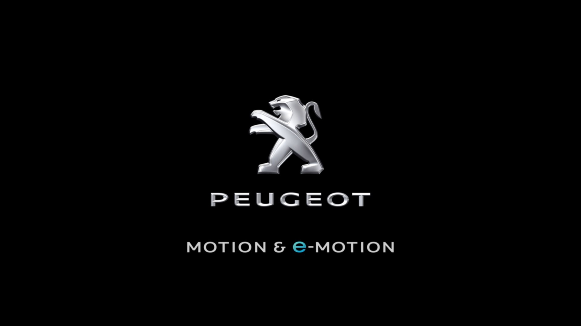 Логотип Peugeot e-motion