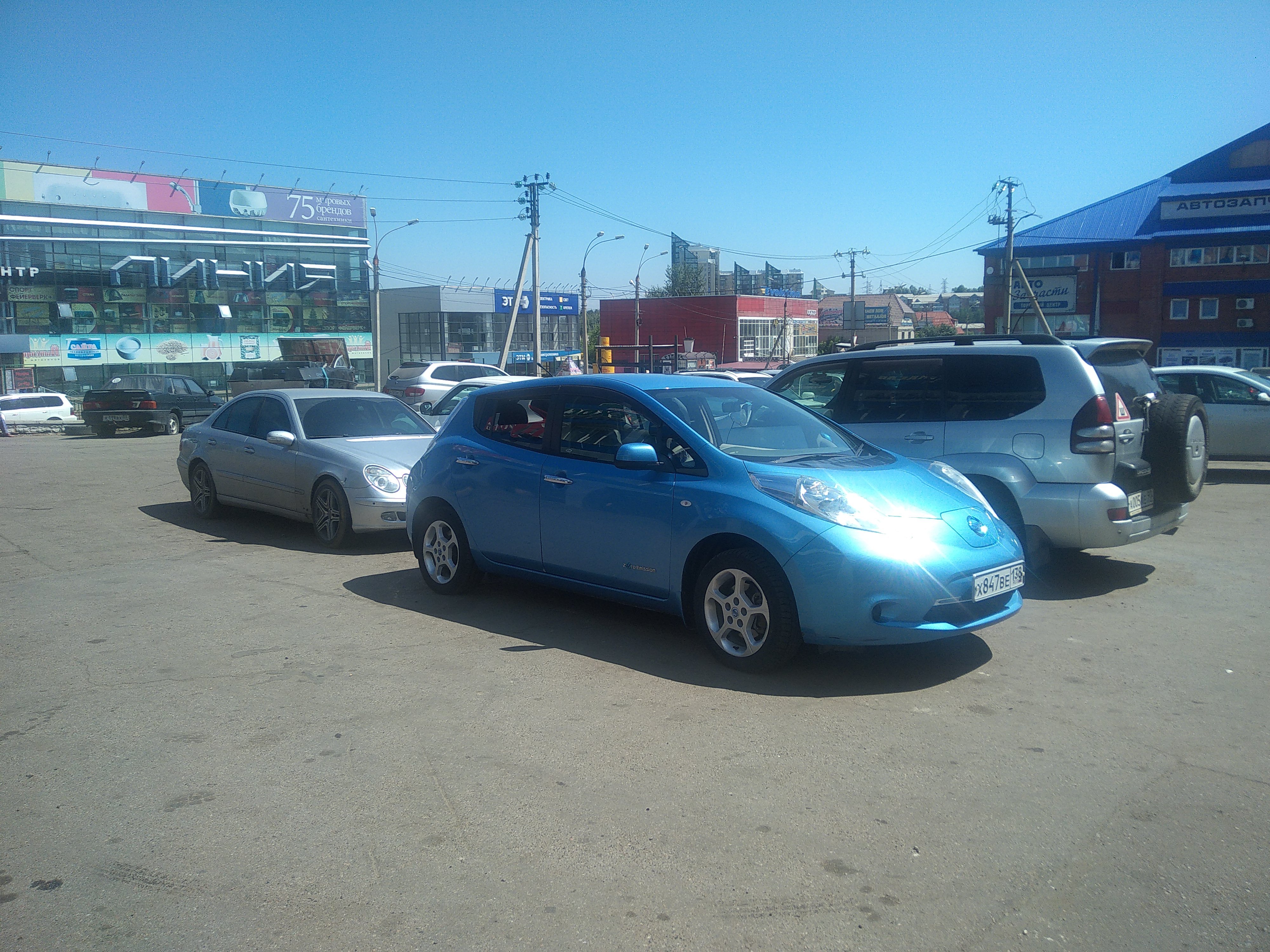 Nissan Leaf в Иркутске
